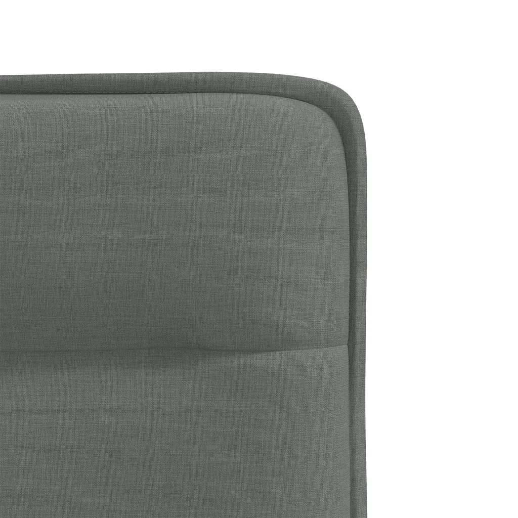 Sedie da Pranzo 6 pz Grigio Scuro in Tessuto 3315603