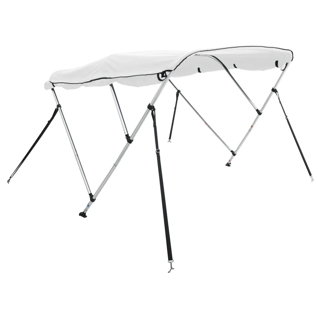 Bimini di Prua con Pareti Laterali 3 Archi 183x(154-167)x137cm 94815
