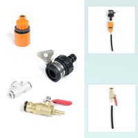 Spazzola telescopica per lavaggio 6 m con erogazione d'acqua Pulizia finestre e pannelli solari