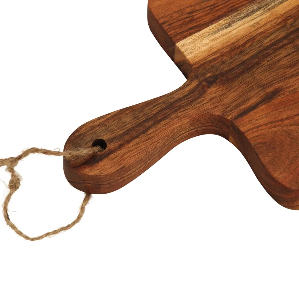 vidaXL Tagliere 3pz in Legno Massello di Acacia