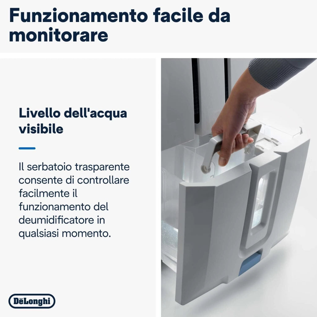 De’Longhi DD230P 7 L 51 dB 540 W Grigio
