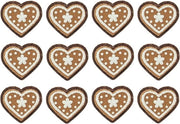 Set di adesivi per regali 12 pezzi - Adesivi in velluto - Decorazioni natalizie - Adesivi per panettone - Decorazioni per regali - Dimensioni 4 x 5 cm - Adesivi natalizi