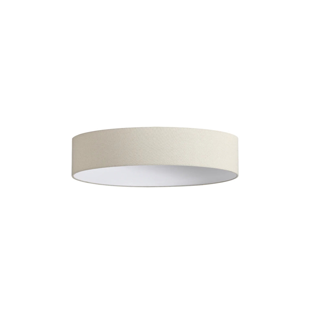 Paralume Cilindro Collezione SET 45Cm Beige Tessuto Ideal Lux