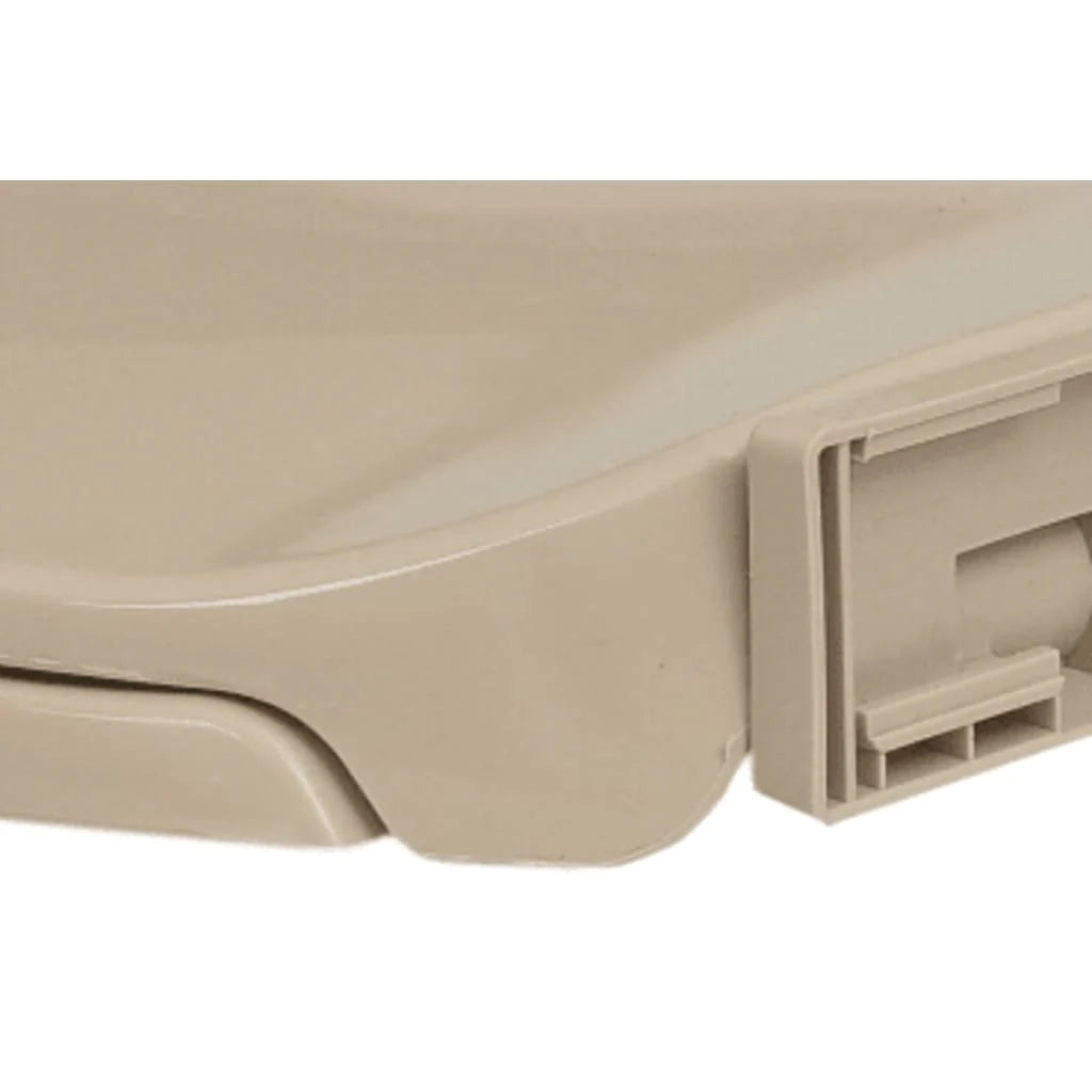 Sedile WC ovale beige con coperchio a chiusura ammortizzata 02_0002921