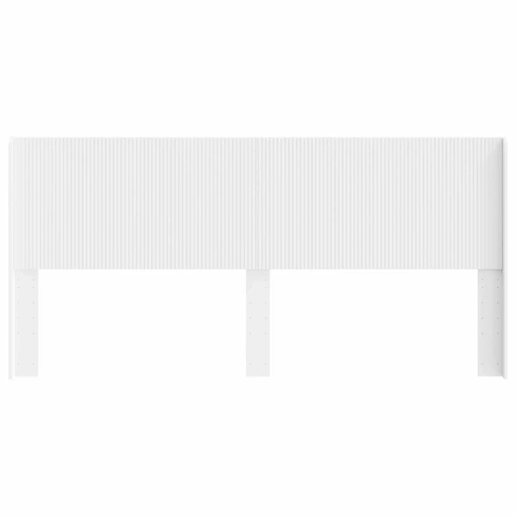 Testiera Letto Bianco Legno ingegnerizzato 889555