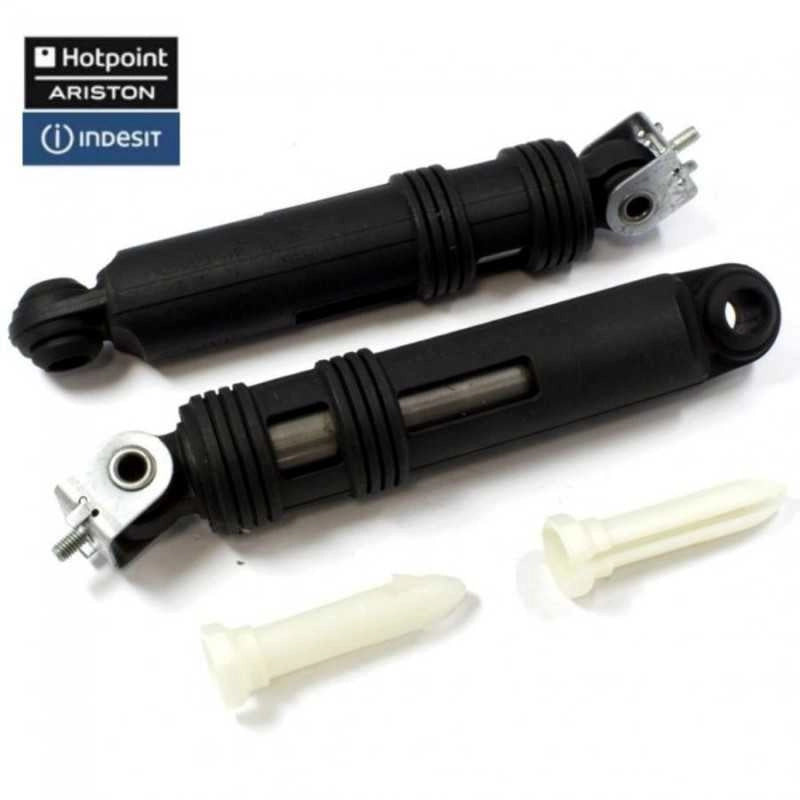 KIT 2PZ AMMORTIZZATORE Lavatrice ARISTON INDESIT HOTPOINT Vasca plastica 100N - Ariston Indesit