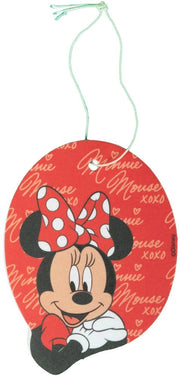Profumatore deodorante auto Minnie Mouse vaniglia topolina rosso