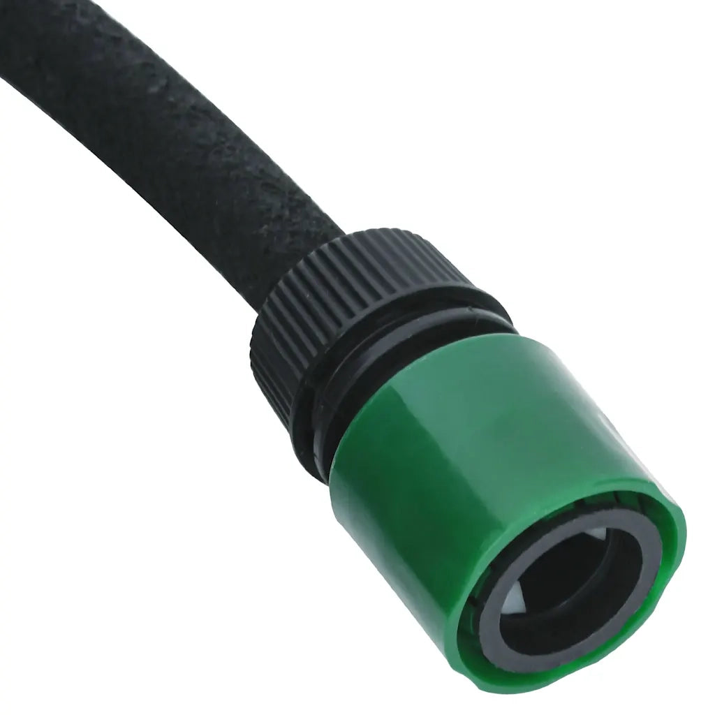 Tubo di Irrigazione da Giardino Nero 0,6" 100 m in Gomma 155875