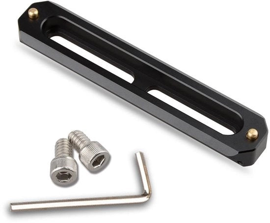 Supporto di sicurezza rapido di rilascio - 10 cm - Connetti con sicurezza - Formato compatto - Ideale per maniglie QR - Adatto per camcorder