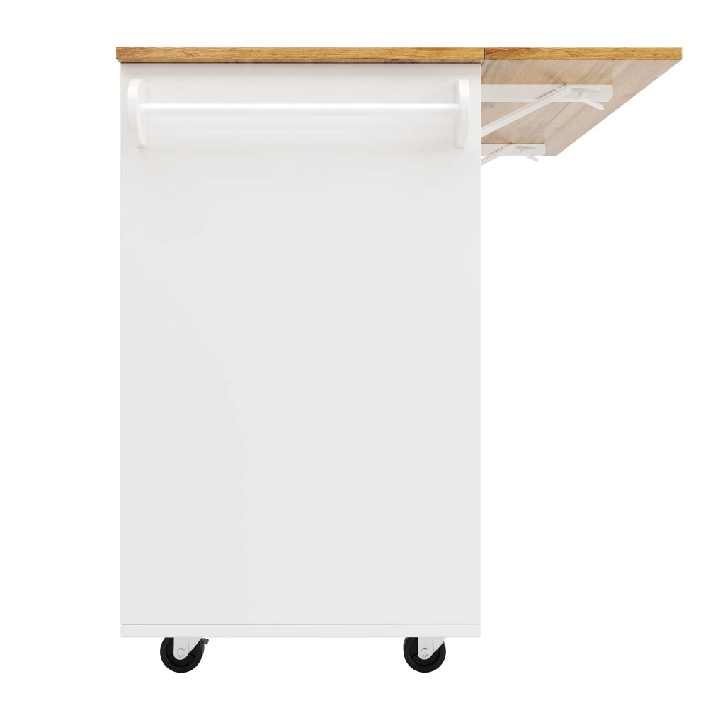 ISOLA CUCINA 137,5x65x95,6 cm Bianco in MDF