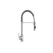 MISCELATORE LAVELLO CON MOLLA E DOCCIA ESTRAIBILE LINEA PIN- Cromo- ARGO- pezzi 1