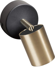Spot soffitto Nowodvorski Eye 8816 nero/ottone GU10