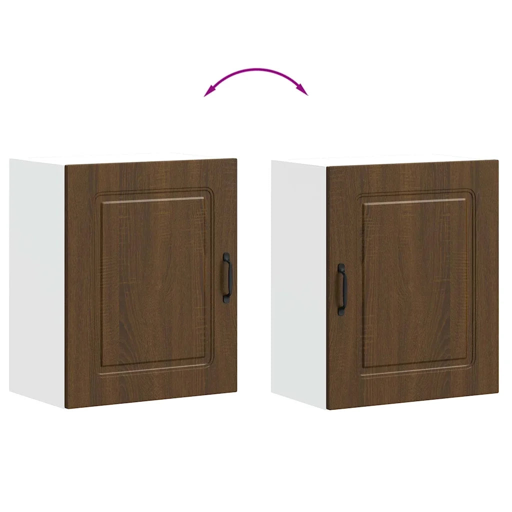 Pensile da cucina Kalmar in Legno Multistrato Rovere Marrone 853571