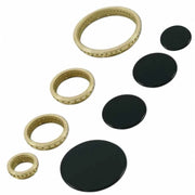KIT SPARTIFIAMMA OTTONE E PIATTELLI SMALTATI NERI PIANI COTTURA ARISTON INDESIT - Ariston Indesit