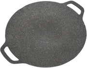 Griglia per BBQ a 6 strati antiaderente - Nero - Adatto per Induzione e Forno a Gas - 38cm - Utilizzabile all'aperto e all'interno