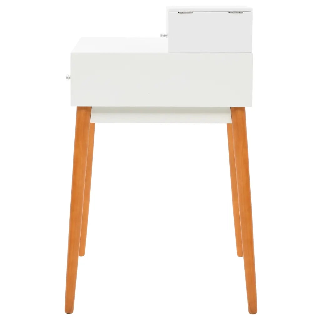 Toletta con Specchio-Tavolo da Vanit¨¤ in MDF 60x50x86 cm