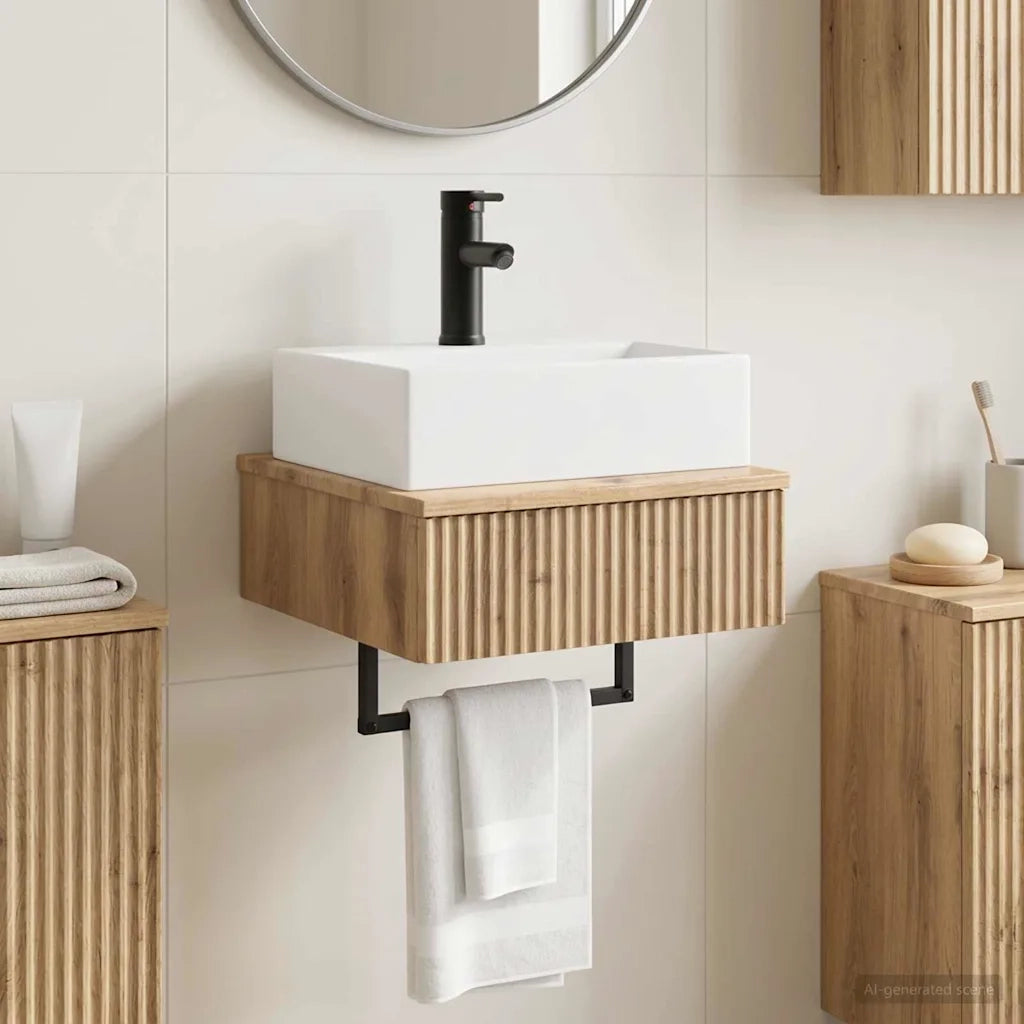 Lavabo da Parete Rovere Artigianale 40 x 41 x 39 cm 890207