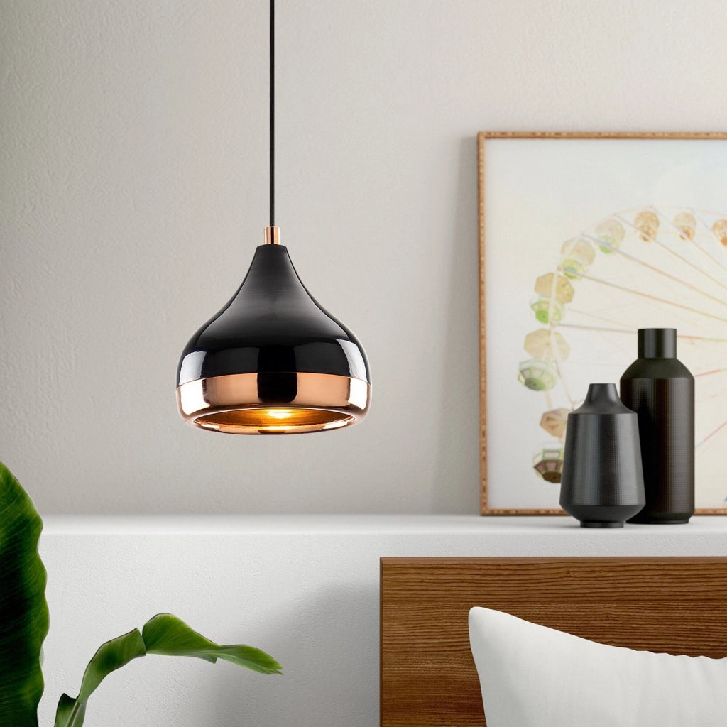 Valbruna, Lampada a Sospensione 892opv1753, Nero