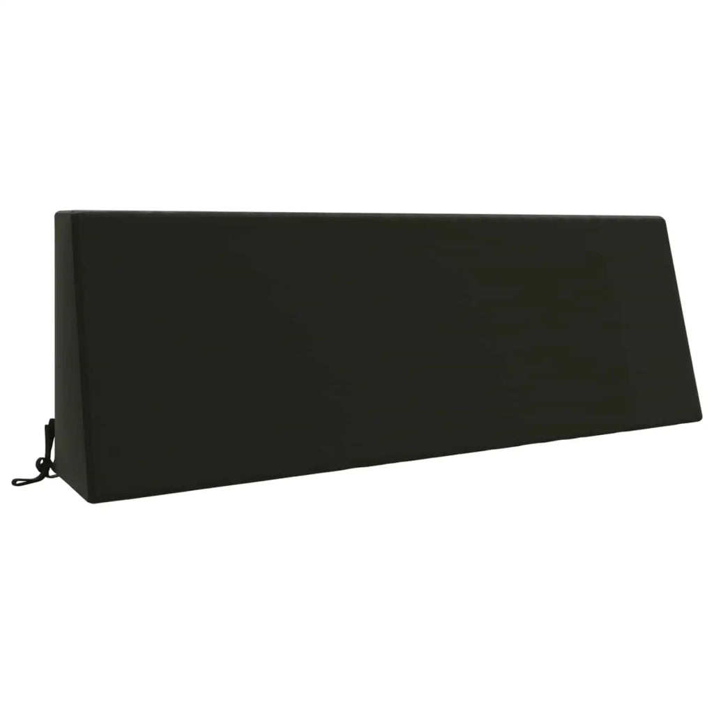 Cuscino schienale SOEST 100% Poliestere Nero 120 x 20 x 40 cm 946746