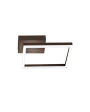 Plafoniera BARD a led moderna 22W Corten 3394-21-361 Fabas Luce