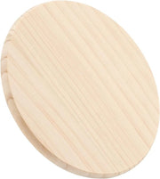 Onderzetters in Legno, 30 Stuks, Ronde, per Vaso e Piatto, con Supporto, Sostenibili e Riciclabili, Onderzetters in Legno.