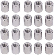 Viti Ronde in Acciaio Inox 304 - M6 x 1.0 - 14mm di Larghezza - Completa di Avvolgimento - Pacco da 20 - Duraturo e Resistente alle Corrosioni - Viti a Testa Ronde
