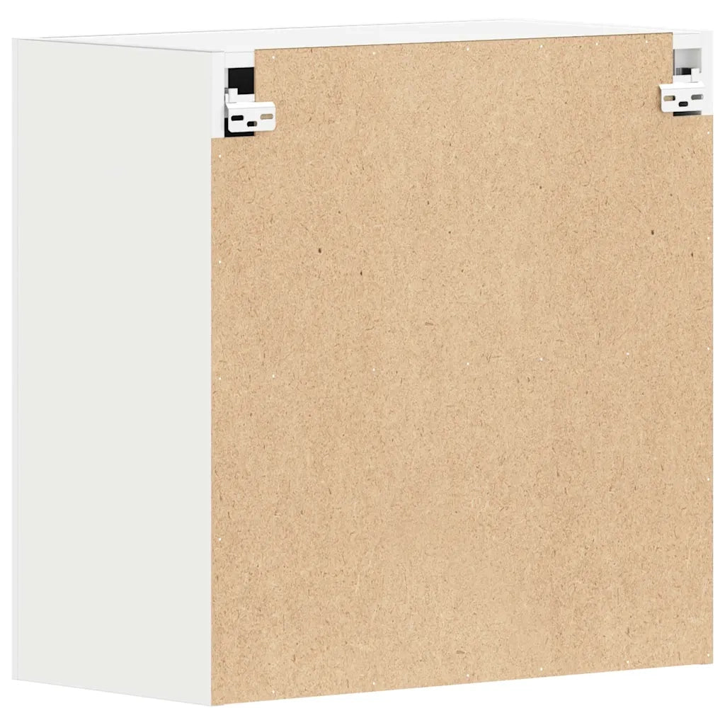 Mobile Pensile “Lyon” Bianco 60x31x60 cm in Legno Multistrato 801268