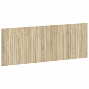 Testiera da Muro ALKMAAR Rovere Sonoma Legno ingegnerizzato 896297