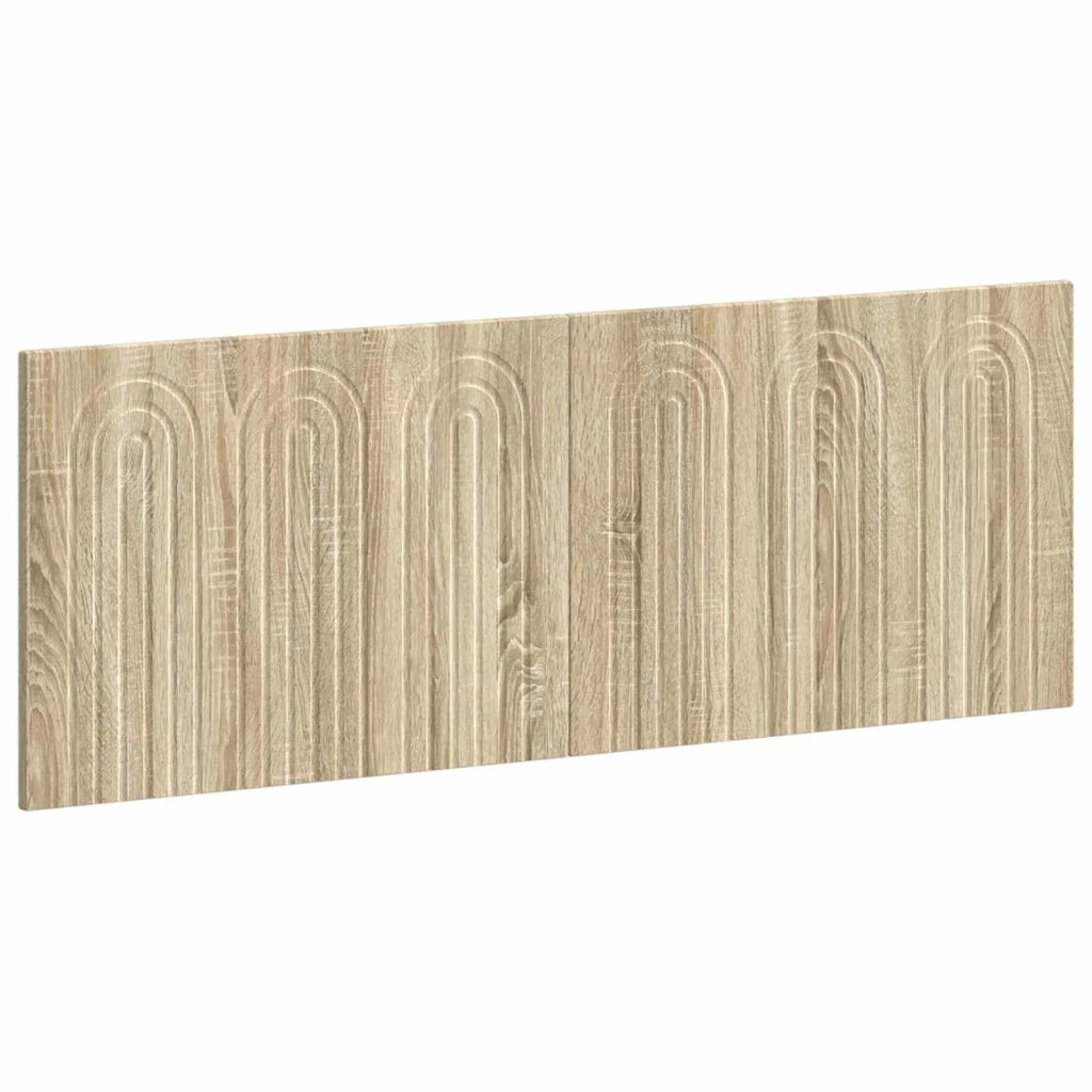 Testiera da Muro ALKMAAR Rovere Sonoma Legno ingegnerizzato 896297