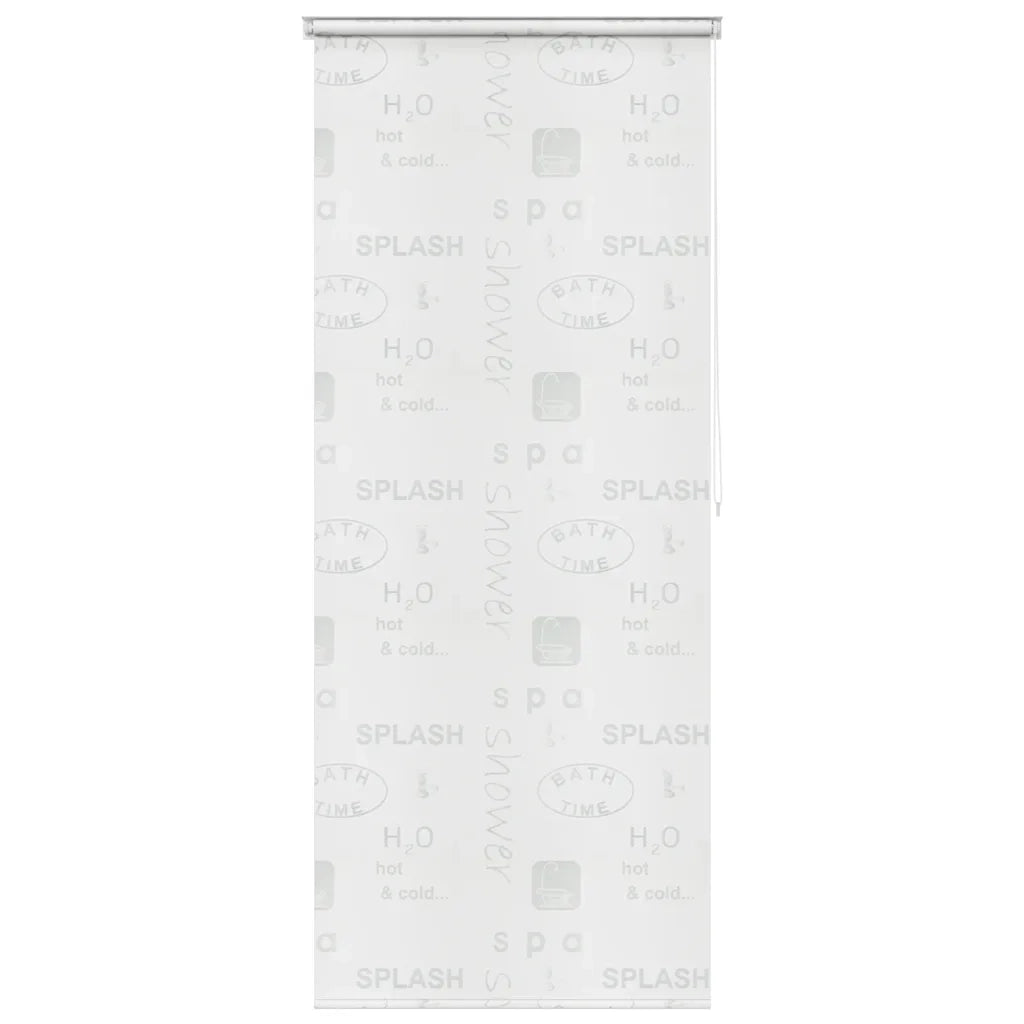 Tenda a Rullo per Doccia-Tenda avvolgibile 80x240 cm Schizzi