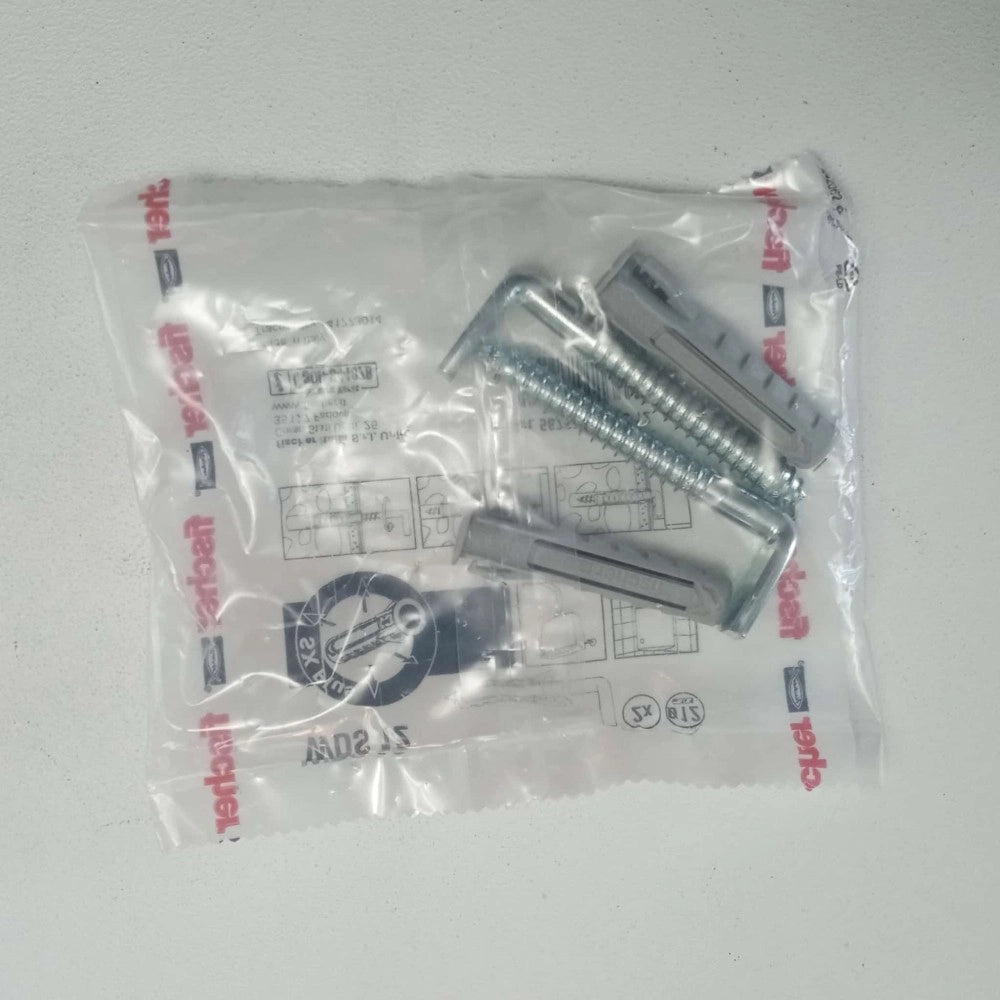 Viti e tasselli di fissaggio per cassetta wc e scaldabagno, diametro 12mm