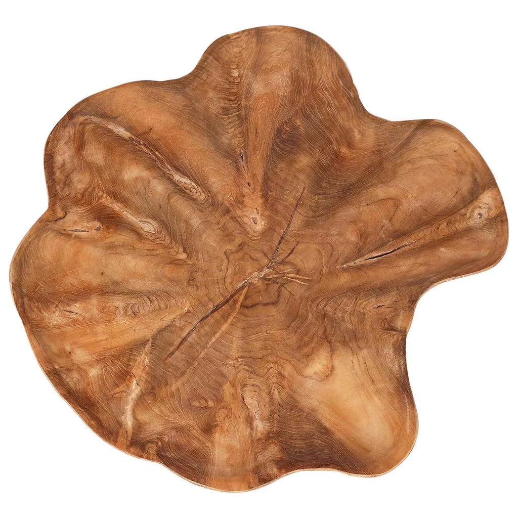 Portafrutta JEPARA Marrone Teak Ø 40 cm 42010339