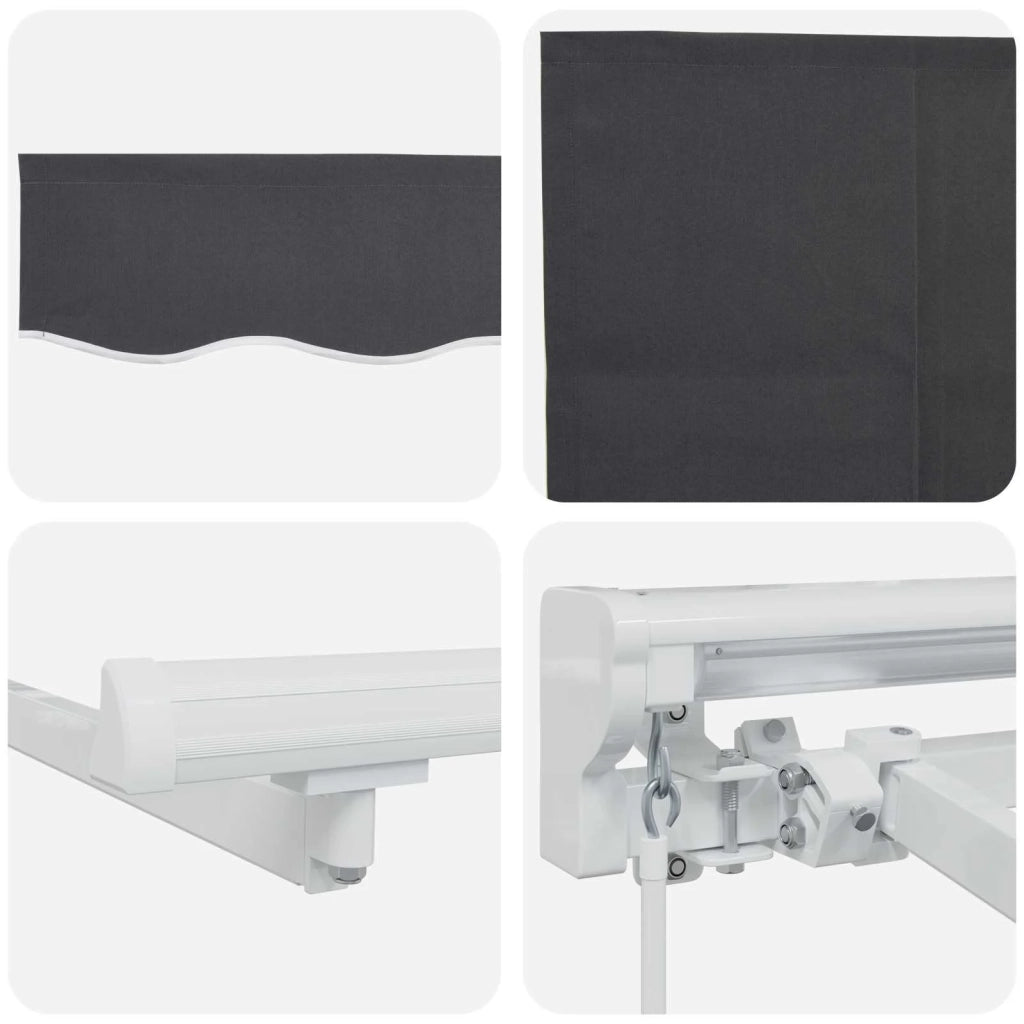 Cornice per Tenda Manuale con LED 3,5 x 2,5 m