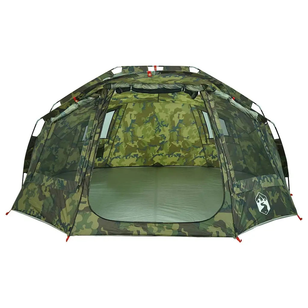 Tenda da Pesca per 5 Persone-Tenda da campeggio Mimetica Impermeabile 494377