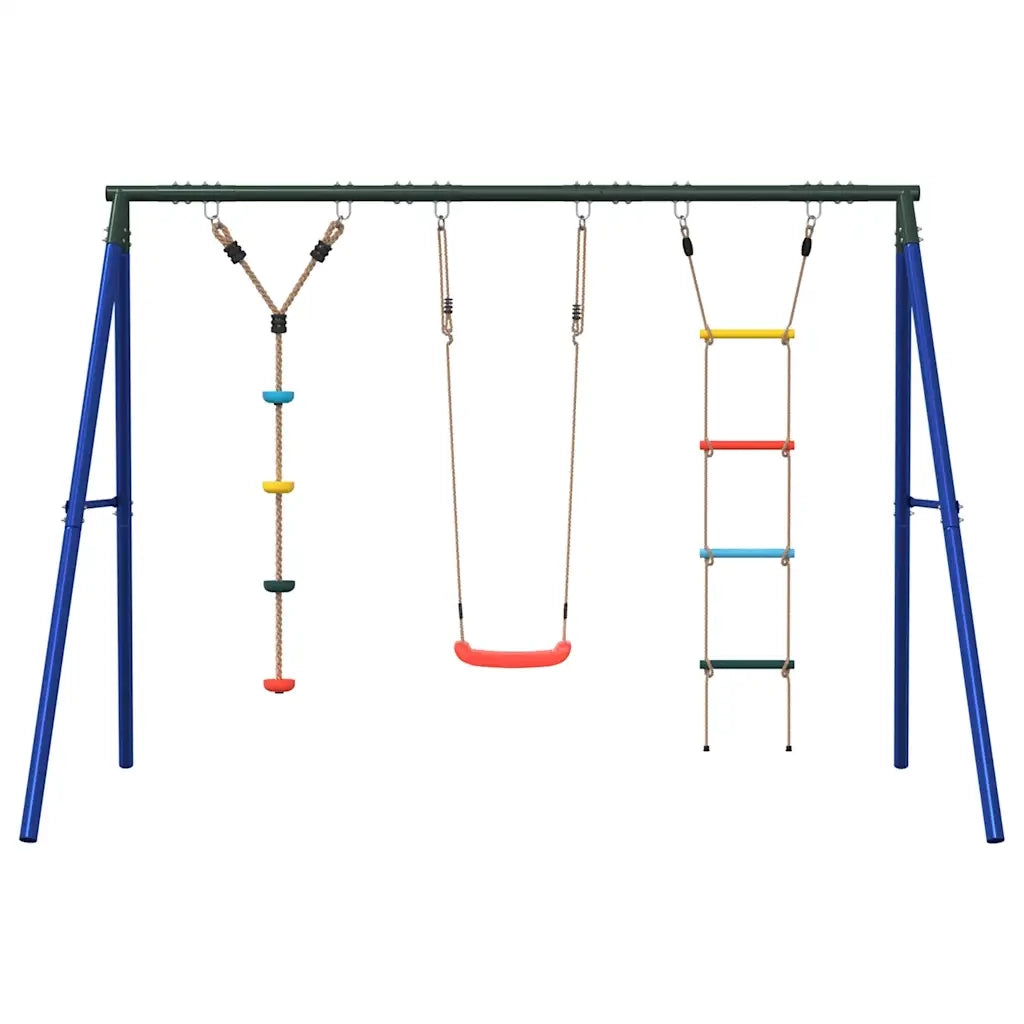 Set Gioco da Esterno con Altalena Scala e Altalena a Disco CFW5802597