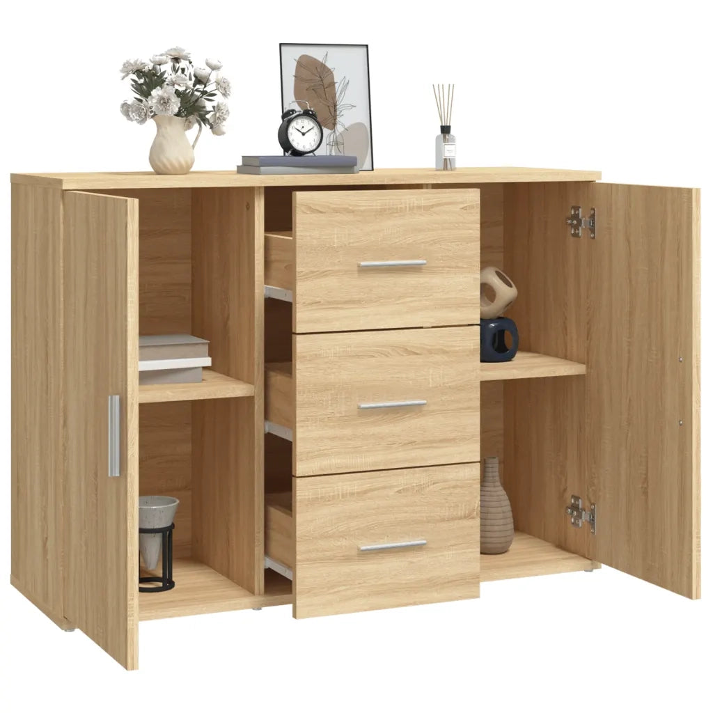 Credenza-Buffet-Armadio da cucina Rovere Sonoma 91x29,5x65 cm in Legno Multistrato