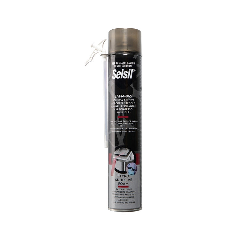 SELSIL SCHIUMA POLIURET COPPI E TEGOLE MAN 750 ML- 12,0 pz