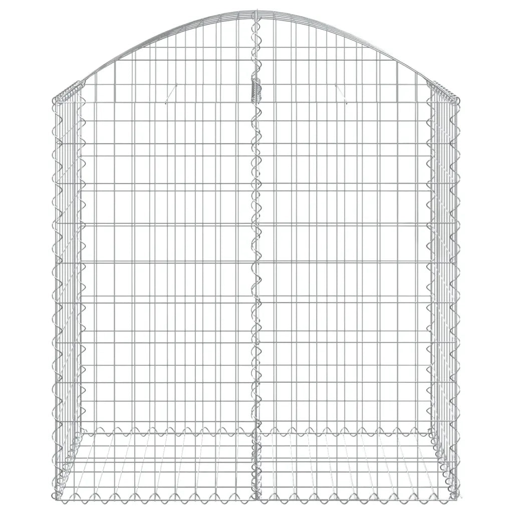 Cesto Gabbione ad Arco 100x50x100/120 cm Ferro Zincatocod mxl 121000