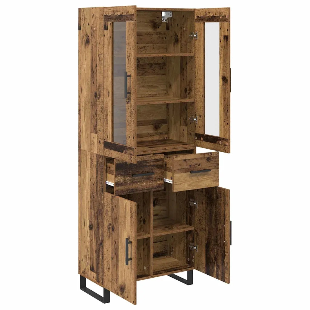 Credenza con cassetto 2 pcs Legno vecchio Legno multistrato 3415635