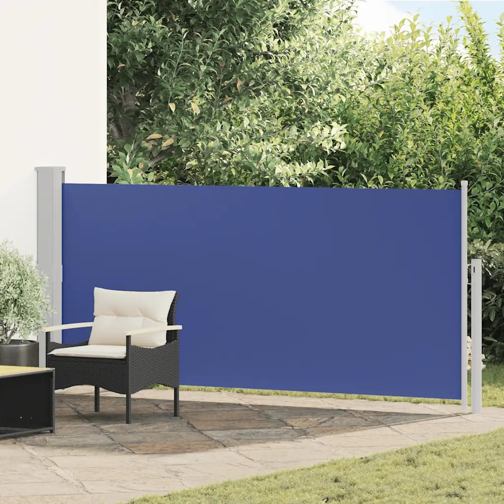 Tenda da Sole Laterale Retrattile 140 x 300 cm Blu cod mxl 21603