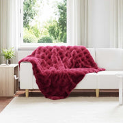 Coperta antiscivolo in sintetica di coniglio Olite 130 x 150 cm 42021849