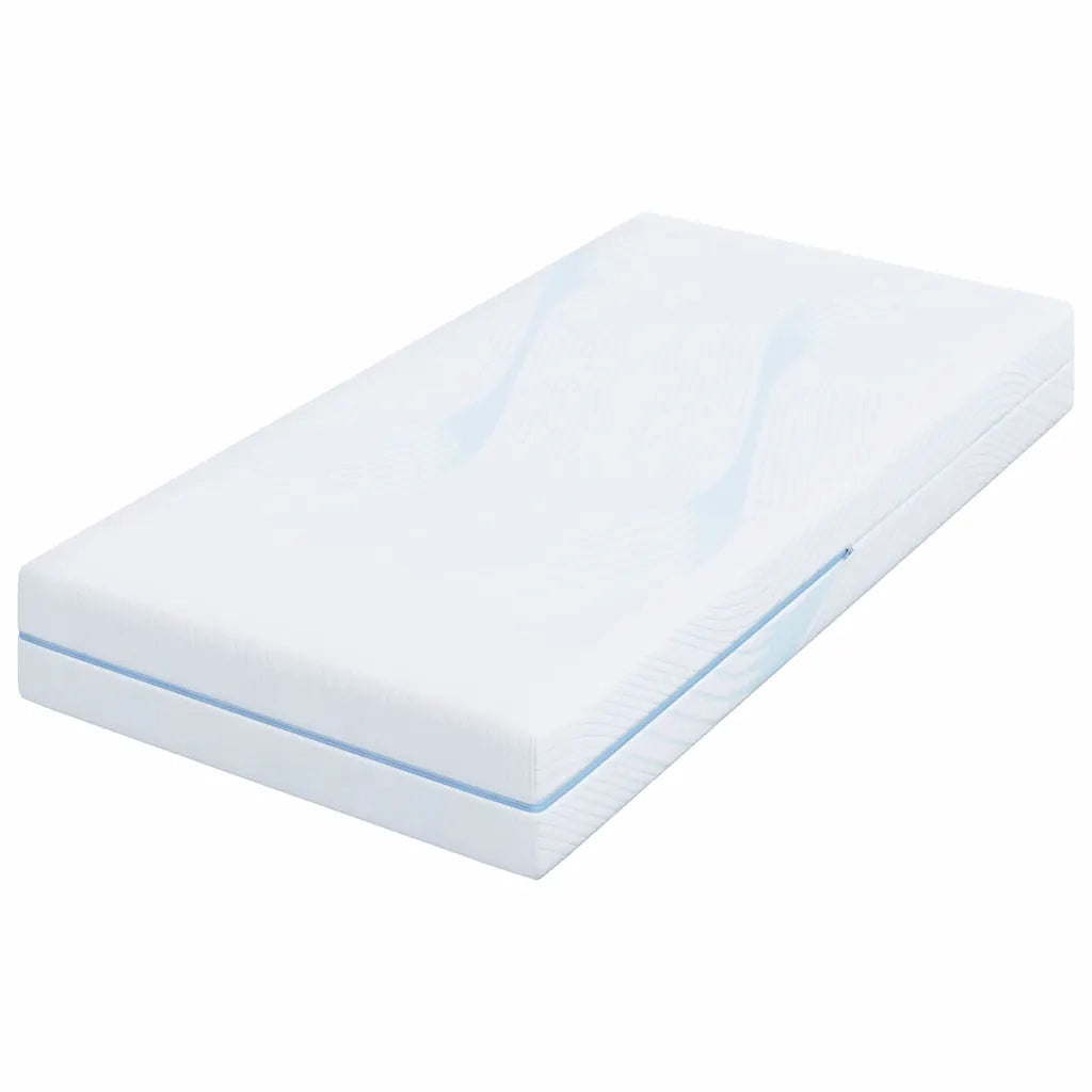 vidaXL Materasso Bianco 80 x 160 cm Schiuma
