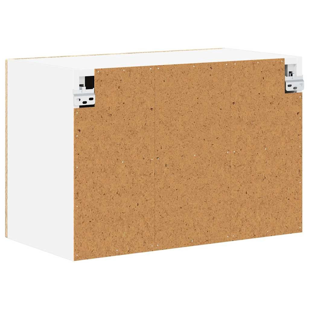 Set di 2 pensili da cucina moderni pratici per riporre oggetti 60 x 31 x 40 cm in legno composito effetto rovere Sonoma 02_0053945