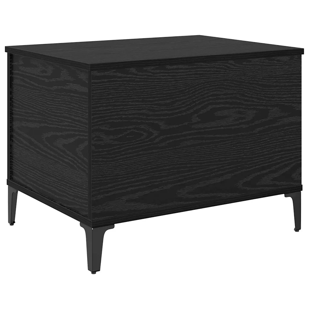Tavolino da salotto Rovere Nero 60 x 44,5 x 45 cm 881173