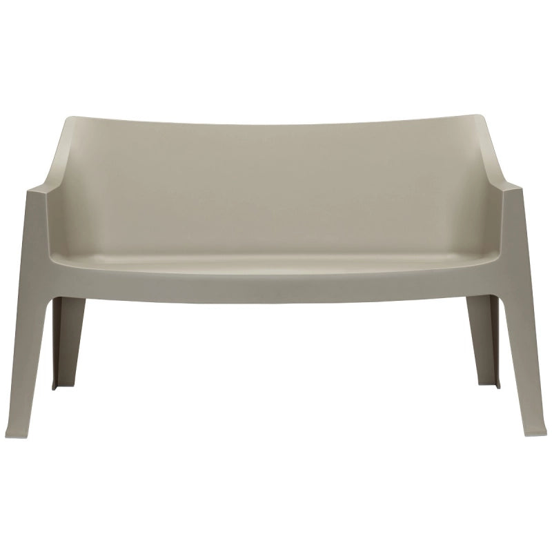SET DUE DIVANO COCCOLONA TECNOPOLIMERO SCAB DESIGN - Tortora 15
