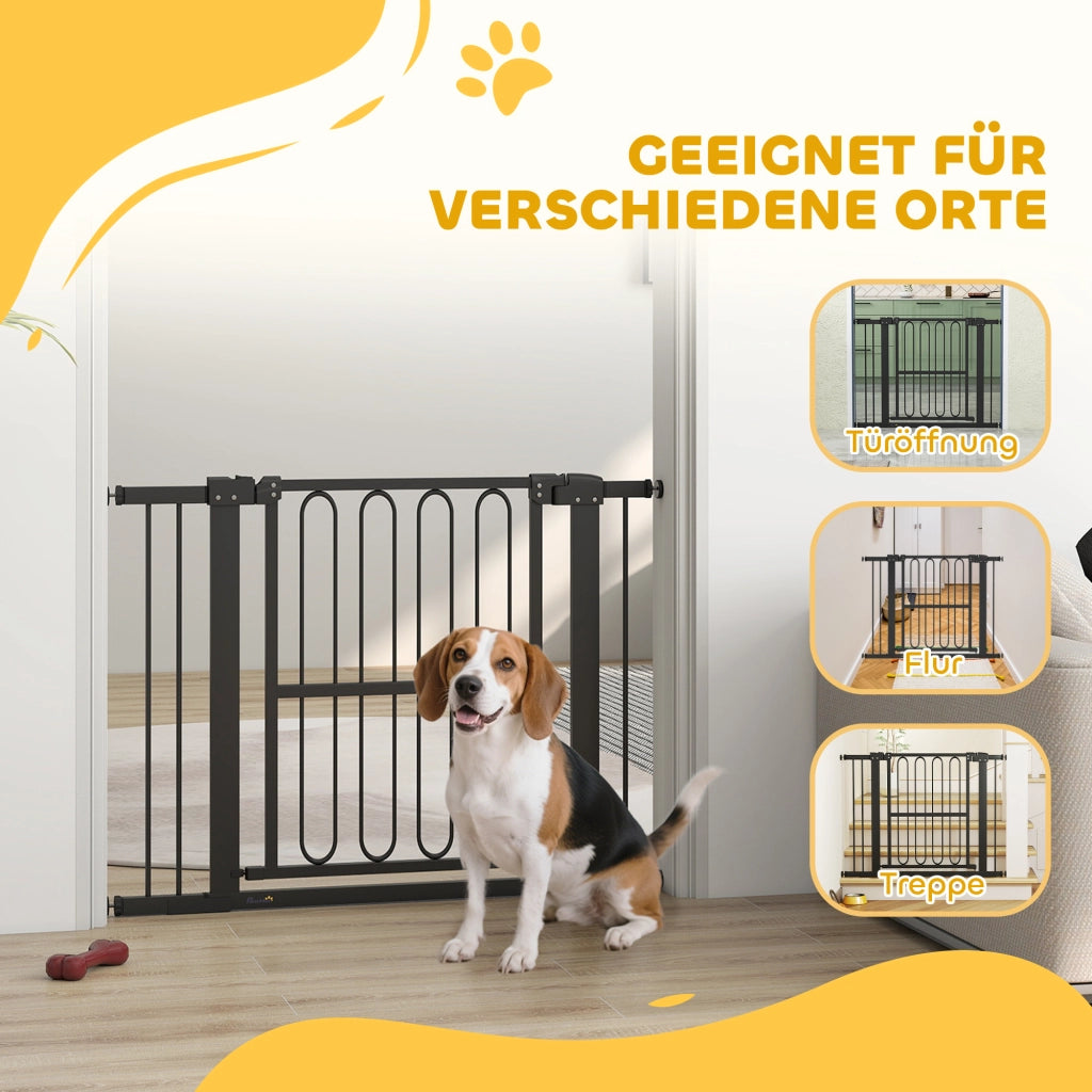 Cancello di sicurezza per cani ¨C zephmum ¨C 76-104 cm regolabile senza foratura