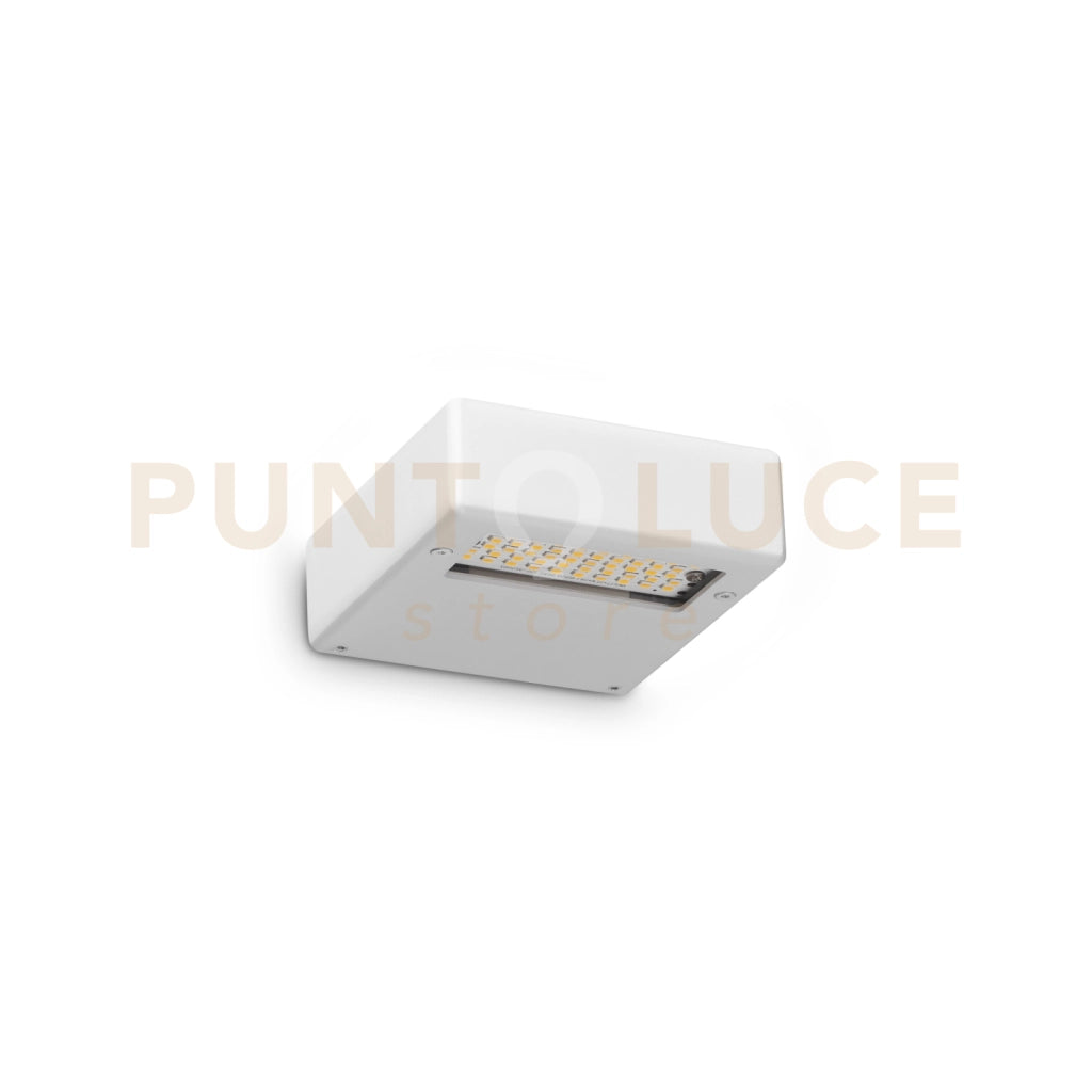 TAB APPLIQUE A PARETE IN ALLUMNIO LED 3000K 24W  3050 Lm BIANCO
