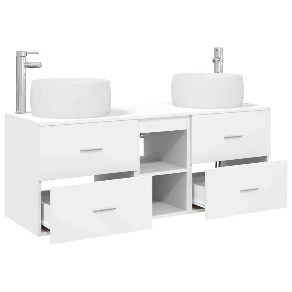 Set di mobili per il bagno 3 pz Bianco 49,5 x 44,5 x 66 cm 3405923