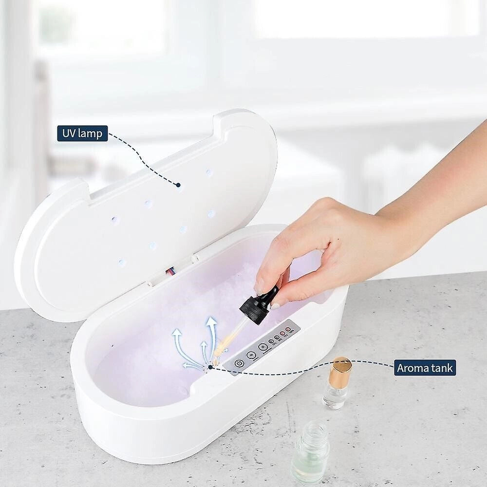 Sterilizzatore raggi UV aromaterapia mascherina smartphone orologi accessori