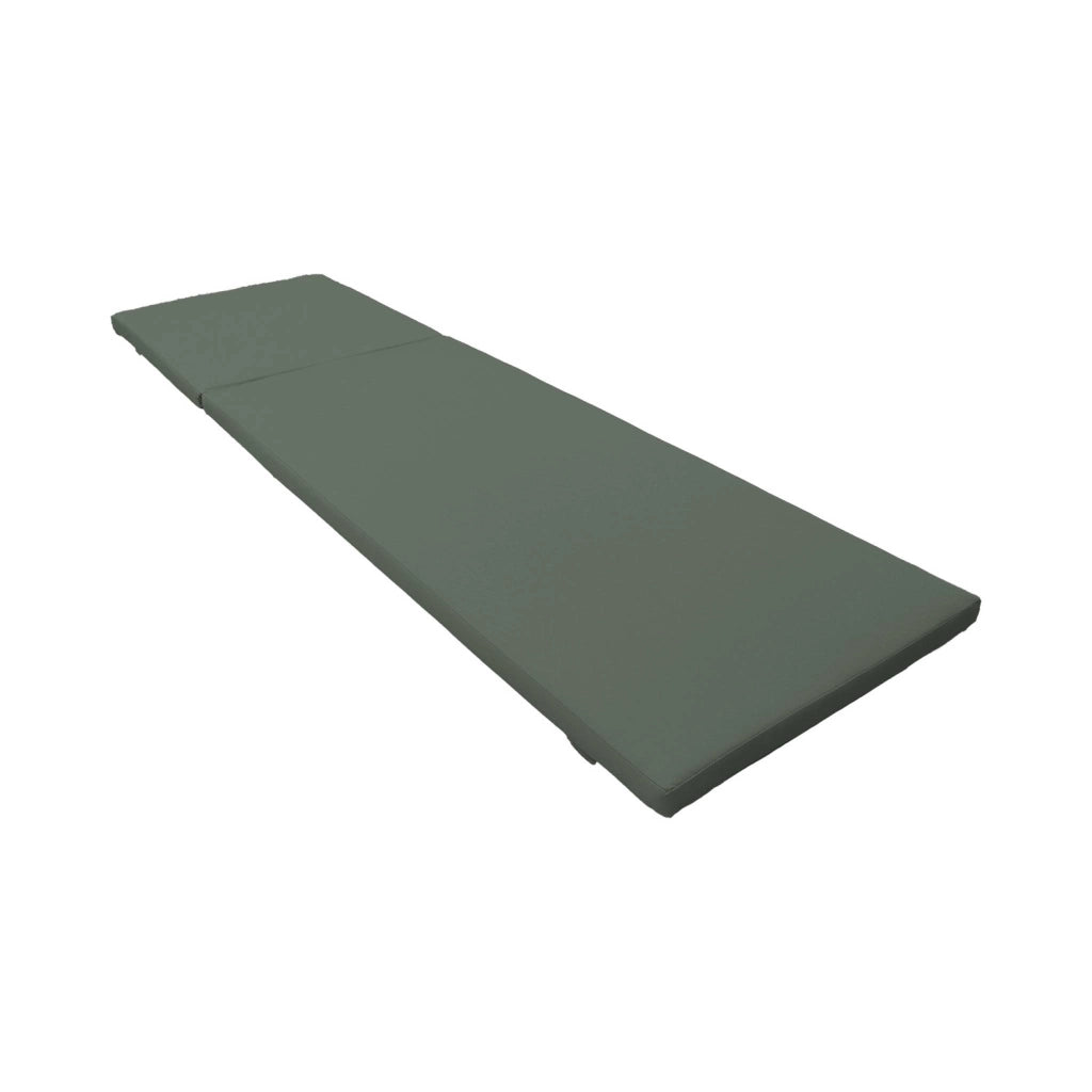 Set 2 cuscini per lettino prendisole, verde kaki